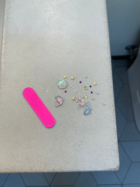 ethereal mermaid nail charm kit